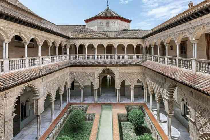 Real Alcazar Royal Palace and Gardens in Seville